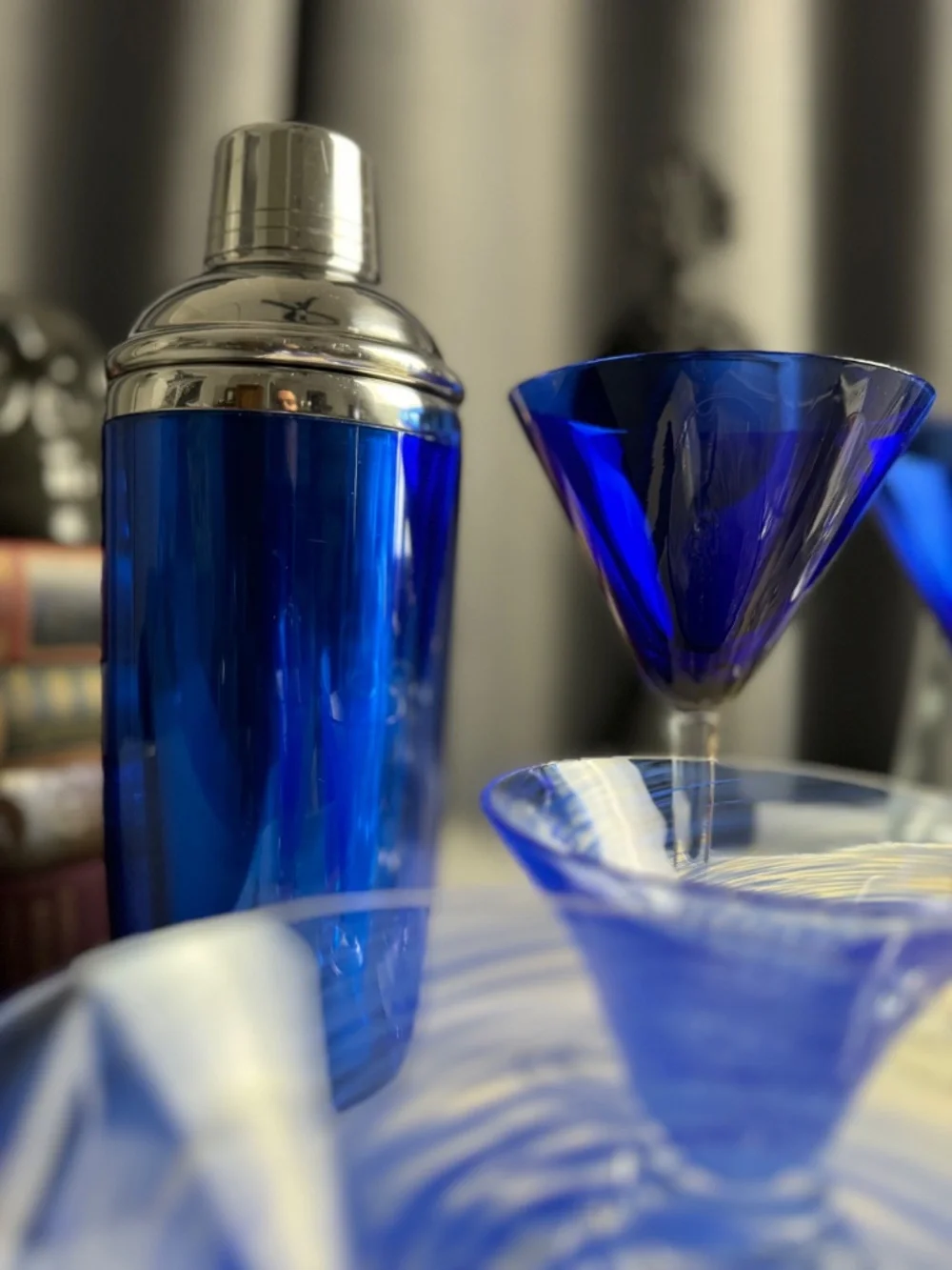 VTG Atomic Blue Cocktail Lounge Set